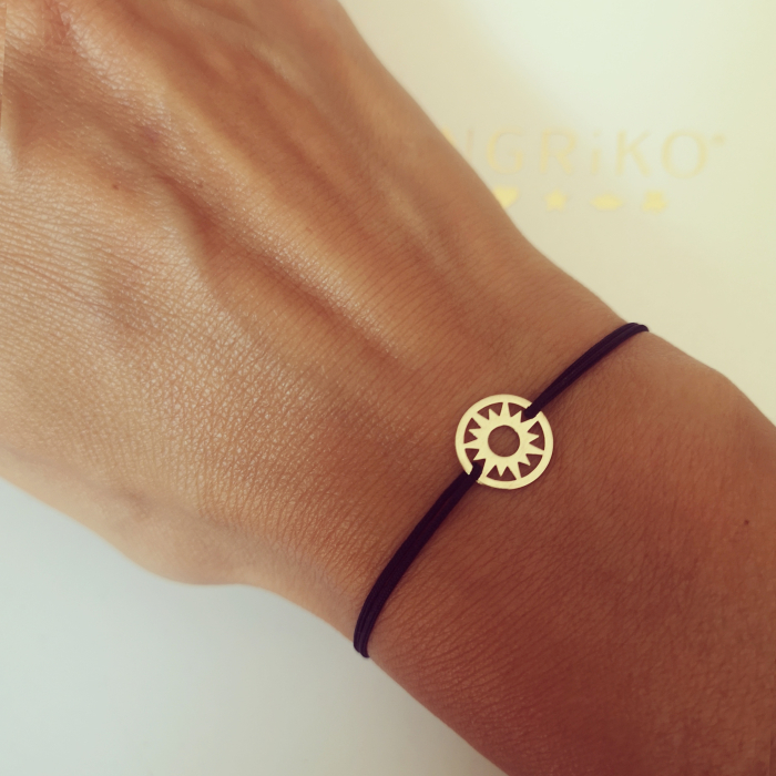 Bratara Soare, aur galben 14K [3]