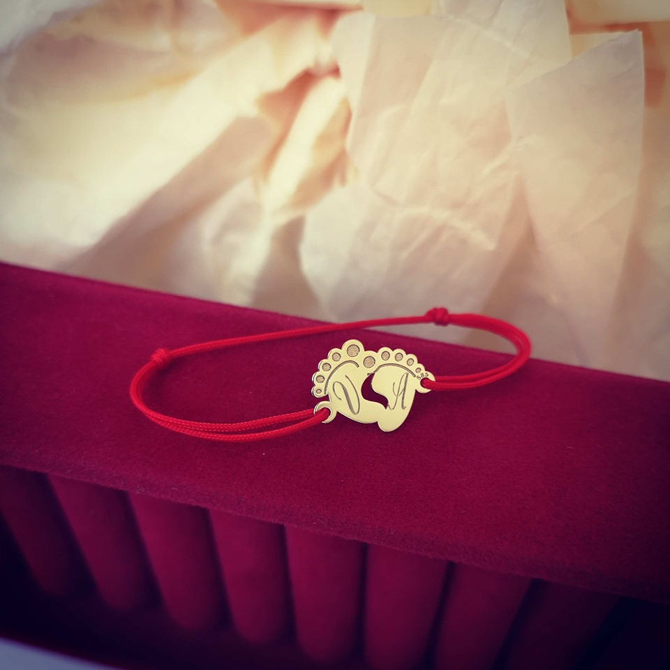 Bratara Talpi Bebe-Aur galben 14K [4]