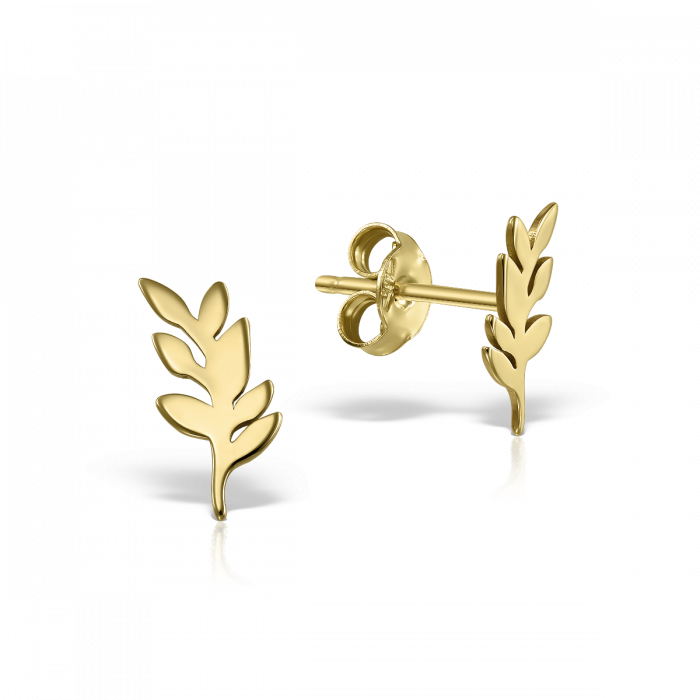 Cercei din aur 14K Mistletoe, EDITIE LIMITATA