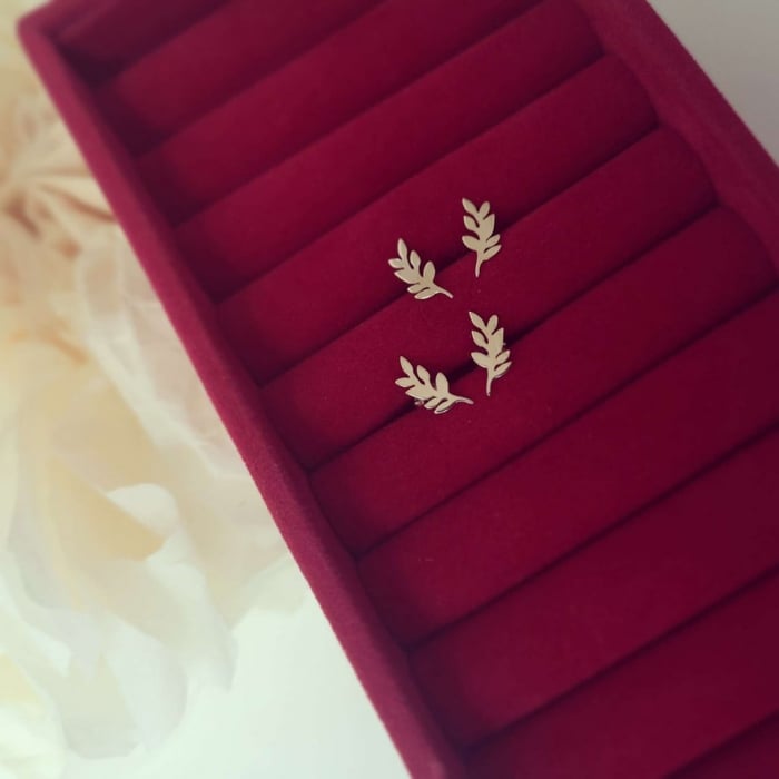 Cercei din aur 14K Mistletoe, EDITIE LIMITATA [4]