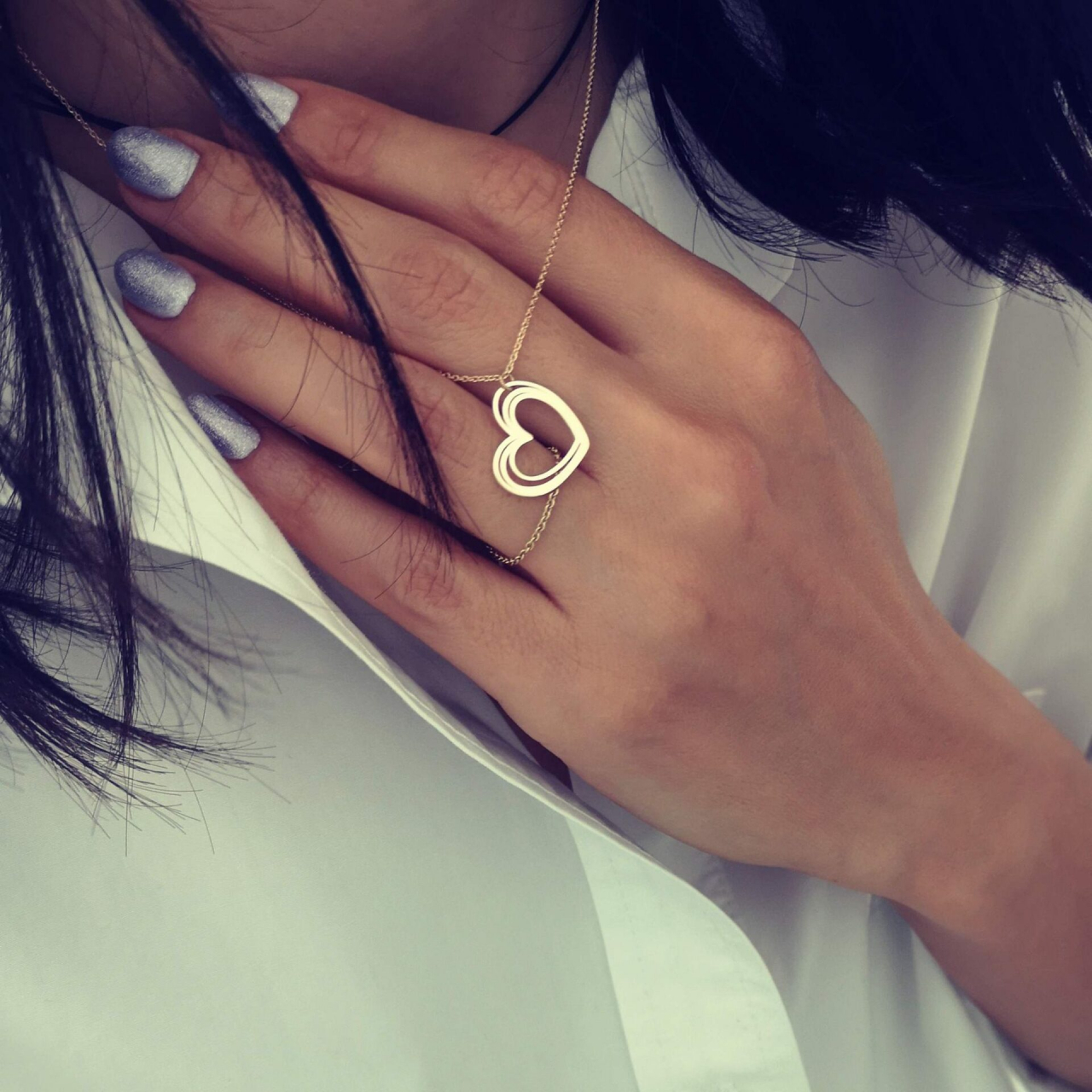 Colier Amalfi, aur galben 14K [3]