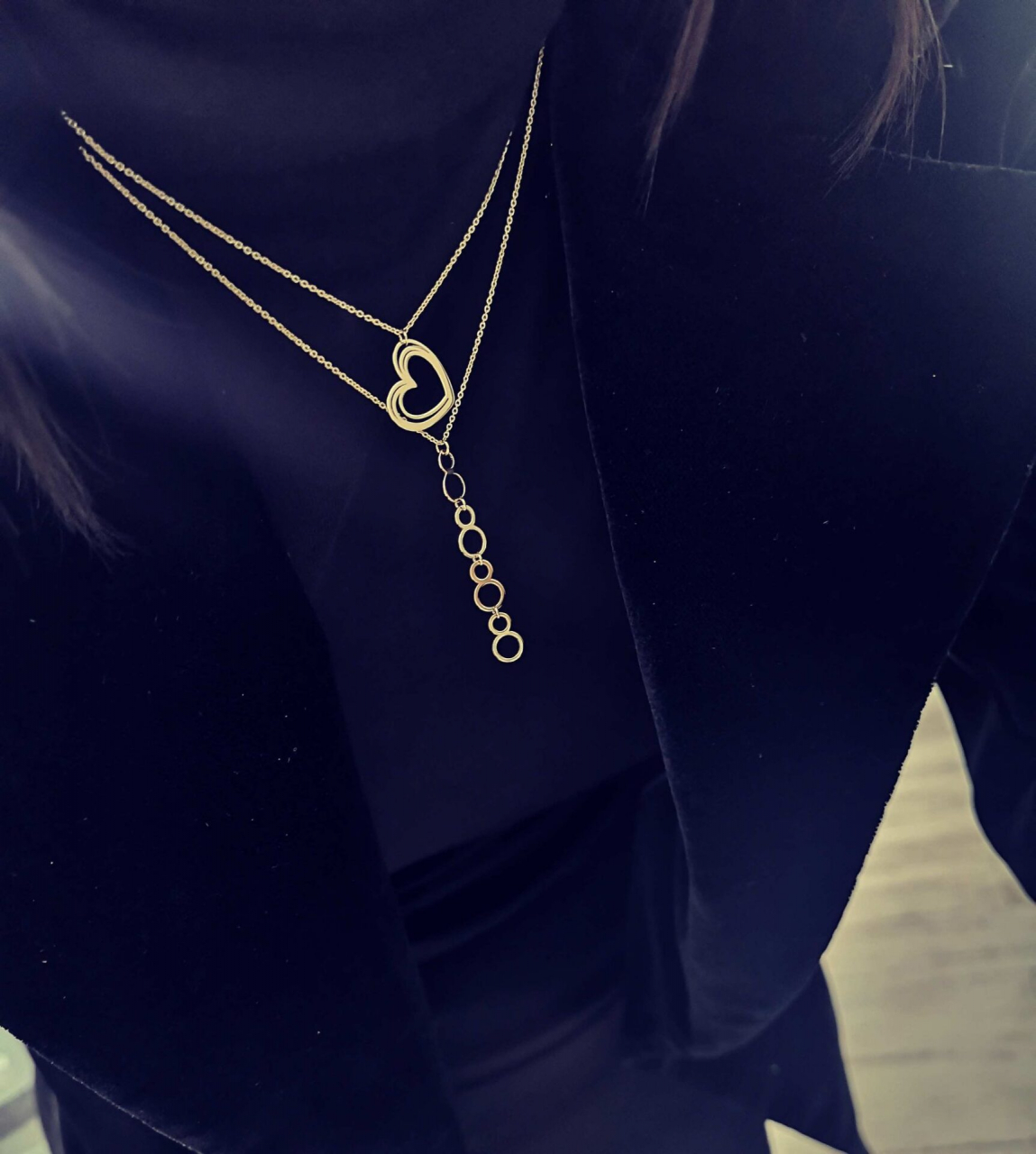 Colier Amalfi, aur galben 14K [2]