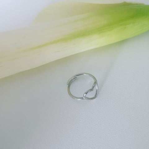 Inel argint reglabil 925 inima [2]