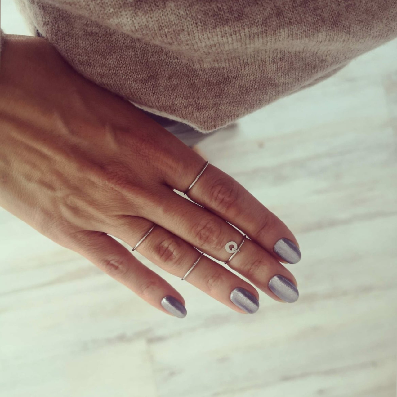 Inel Midi, Argint 925 rodiat [2]