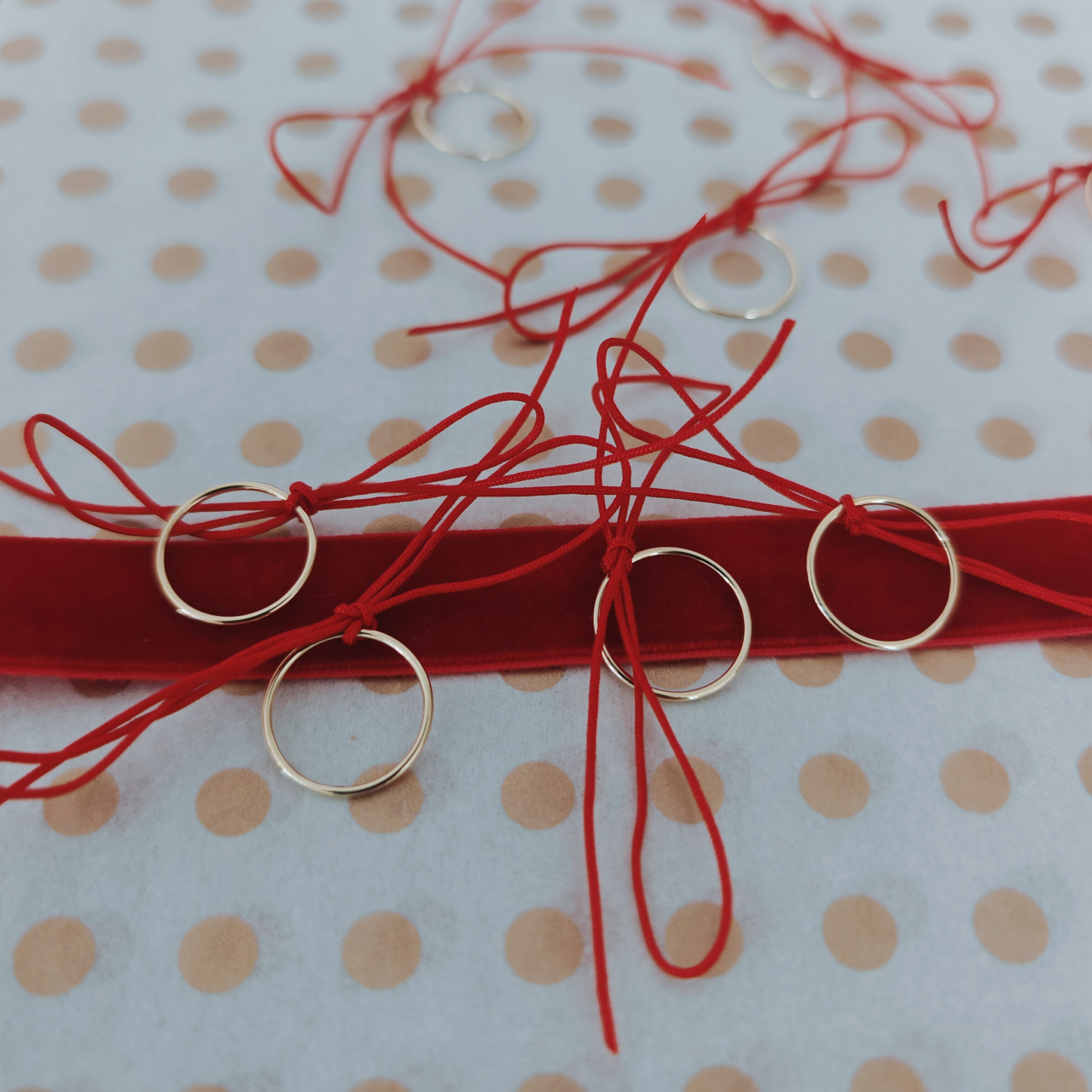 Inel pentru Falanga, Aur Galben 14K [2]