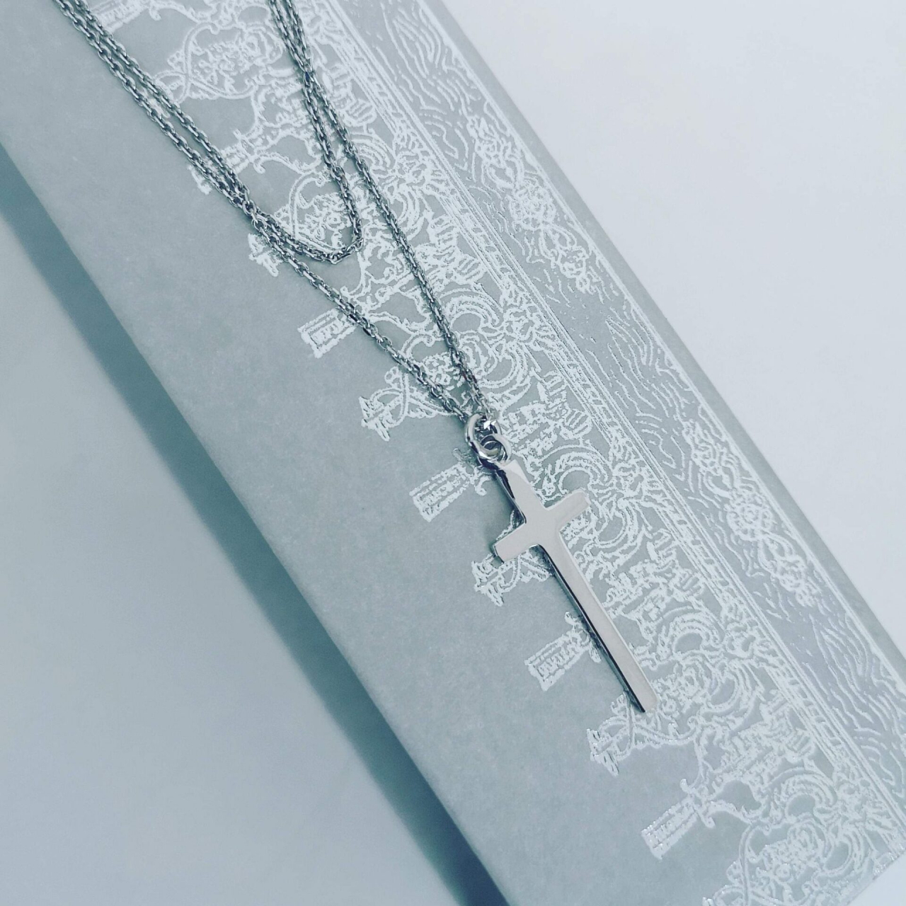 Lant Argint cu Cruce, dama [2]