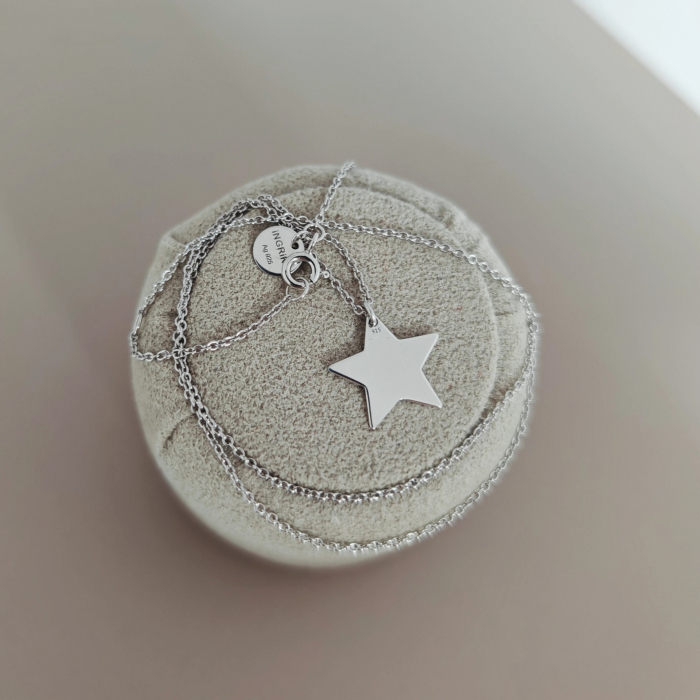 Lantisor argint 925 personalizat cu stea dama [4]