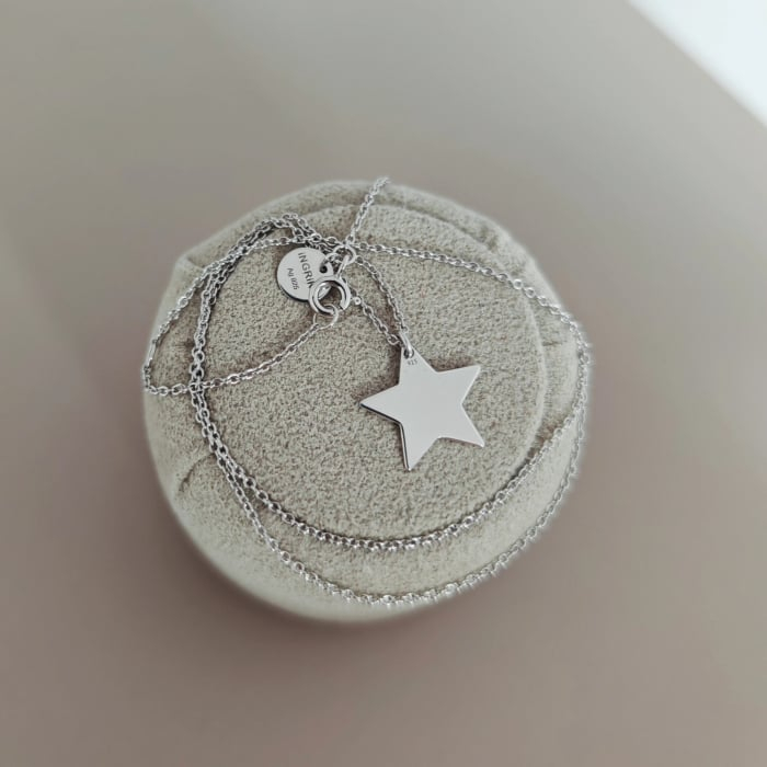 Lantisor Personalizat cu Stea din Argint 925 pentru Dama [3]