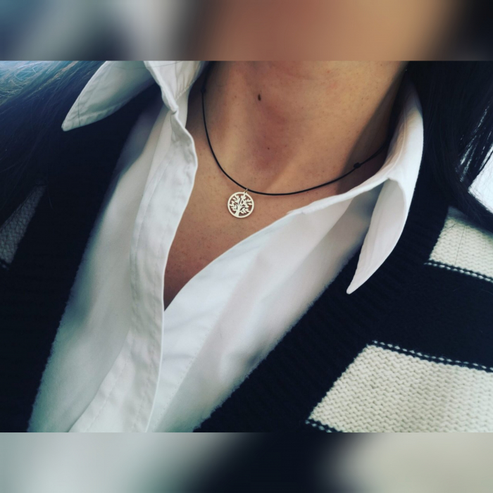 Pandantiv Copacul Vietii Aur 14K [3]