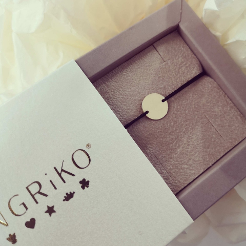 Bratara Banut 12mm, Aur galben 14K [3]