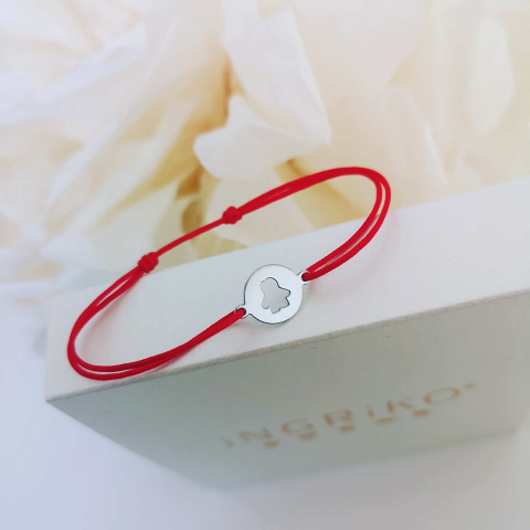 Bratara banut baietel, Argint 925 rodiat [2]