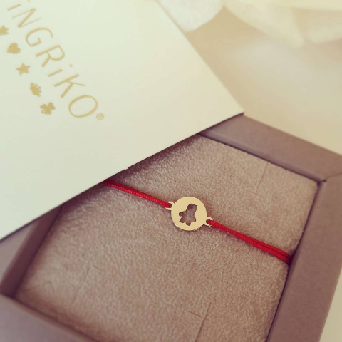 Bratara Banut baietel, Aur Galben 14K [1]