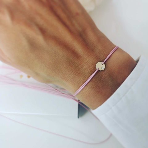 Bratara Banut cu DIAMANT, Aur 14K [3]