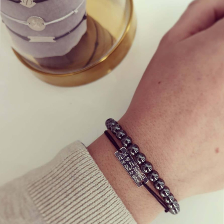 Bratara gravata argint Sa nu uiti niciodata cat de mult te iubesc [2]