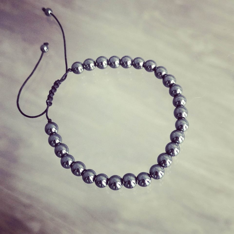 Bijuterii Personalizate - Bratara Hematite, pentru barbati