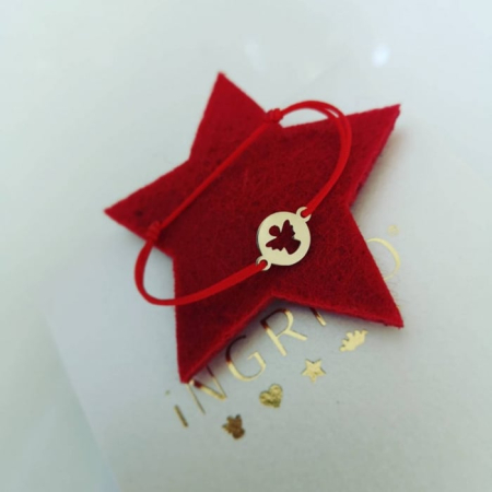 Bijuterii Personalizate din Aur si Argint - Bratara ingeras aur 14K