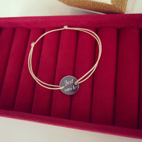 Bratara Just Smile, Argint925 rodiat [2]