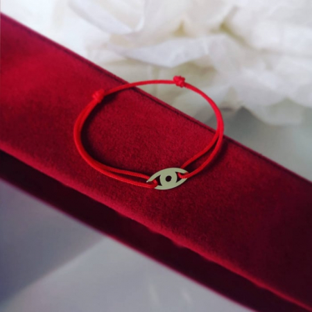 Bratara ochiul lui Dumnezeu - aur galben 14K [2]