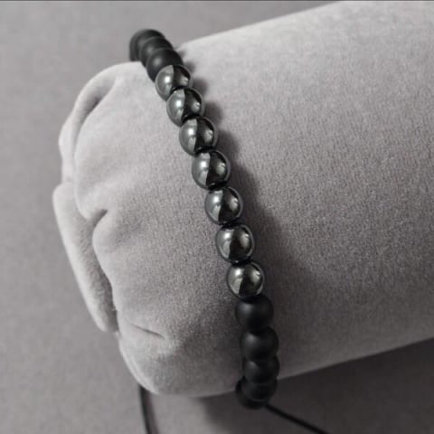 Bijuterii Personalizate - Bratara Pietre Onix & Hematite