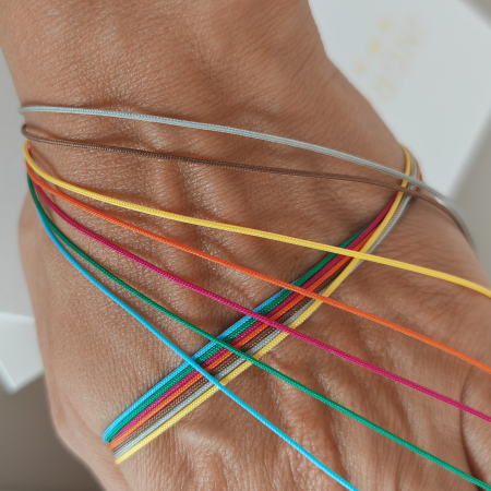 Bratara snur aur 14k mini stea [3]