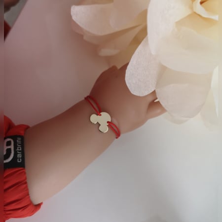 Bratara snur aur 585 personalizata little mouse [1]