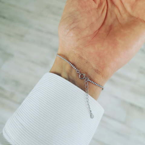 Bratara tennis Argint, cubic zirconia [1]