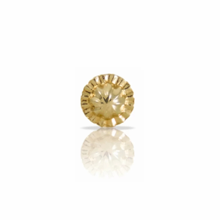 Cercei Aur - Capacel protectie cercei filet copii aur galben 14K