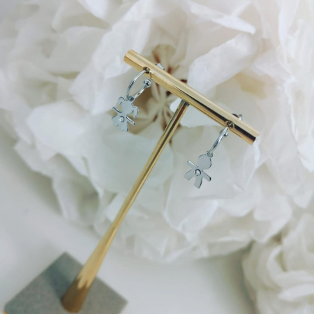 Cercei Argint - Cercei argint dama cu fetita si baietel