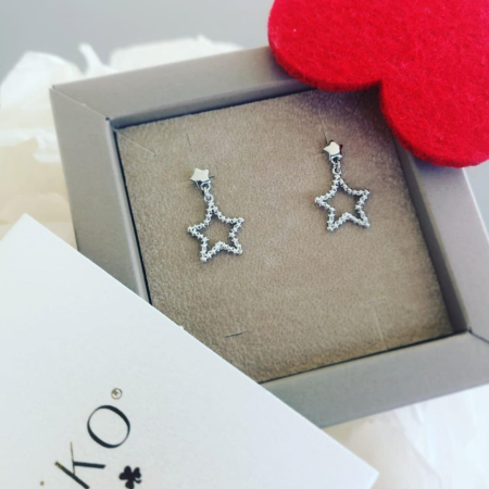 Cercei argint stelute [1]