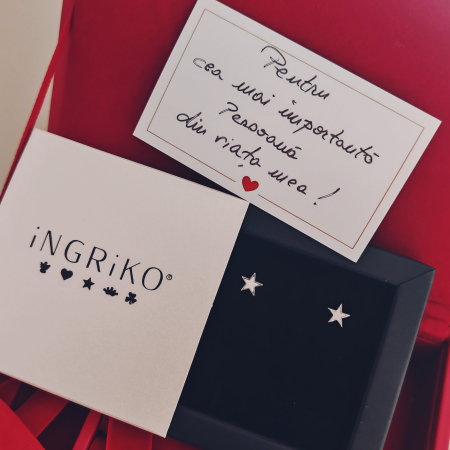 Cercei de argint 925 cu stelute sidef [1]