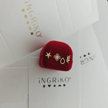 Cercei din aur 14K Mistletoe, EDITIE LIMITATA [4]