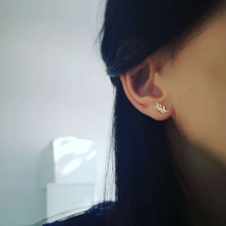 Cercei din aur 14K Mistletoe, EDITIE LIMITATA [1]