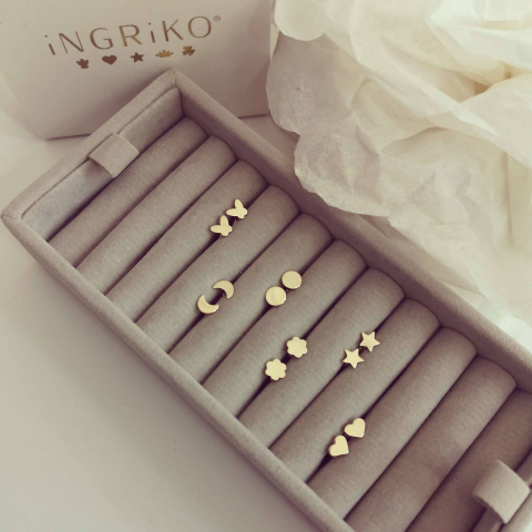 Cercei Banuti copii, Aur Galben 14K [3]