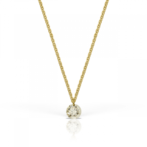 Cadouri - Colier Brown Diamond, aur 18K