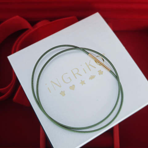 Lantisoare - Colier choker tip colan colorat