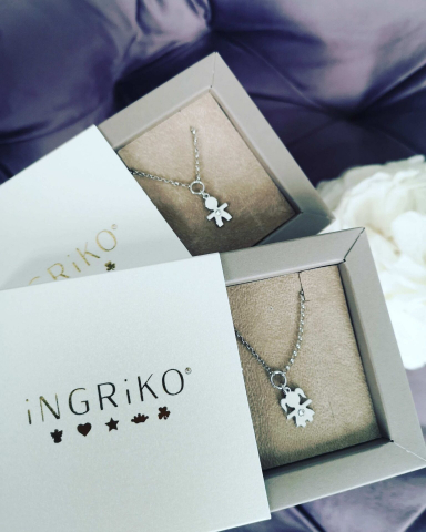 Colier Baietel, Argint 925 rodiat [3]