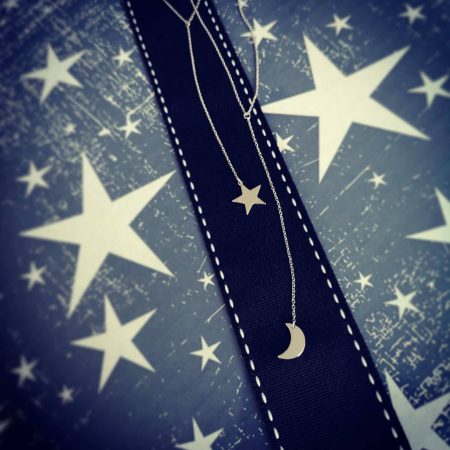 Colier lung argint 925 cu stea [2]