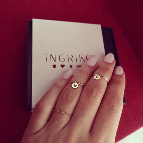 Inel Banut Falanga, Aur Galben 14K [2]