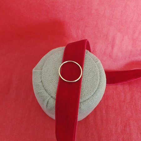 Bijuterii Personalizate din Aur si Argint - Inel midi falanga argint 925 placat aur galben 18K