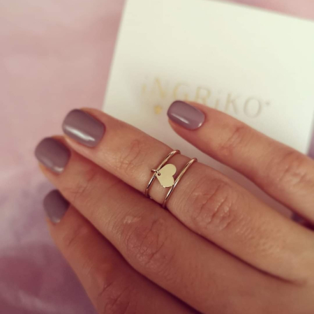 Inel pentru Falanga, Aur Galben 14K [7]