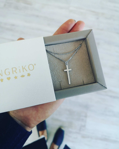 Lant Argint cu Cruce, dama [3]