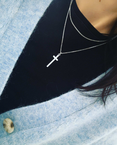 Lant Argint cu Cruce, dama [2]