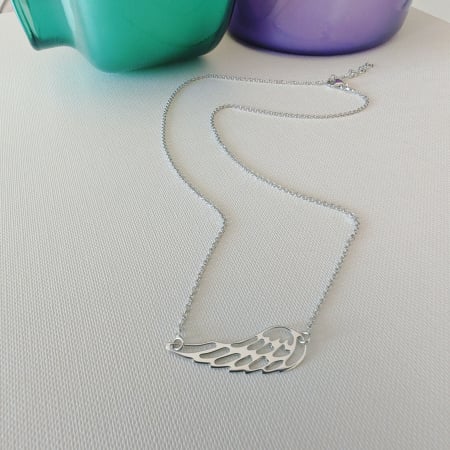 Lant cu pandantiv Aripa de Inger, din Argint 925 rodiat [2]