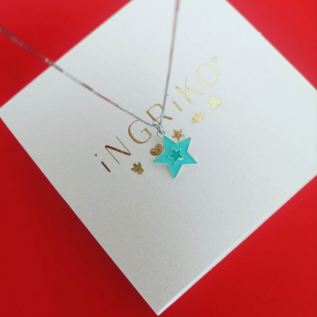 Lantisor argint 925 pentru copii cu steluta [1]