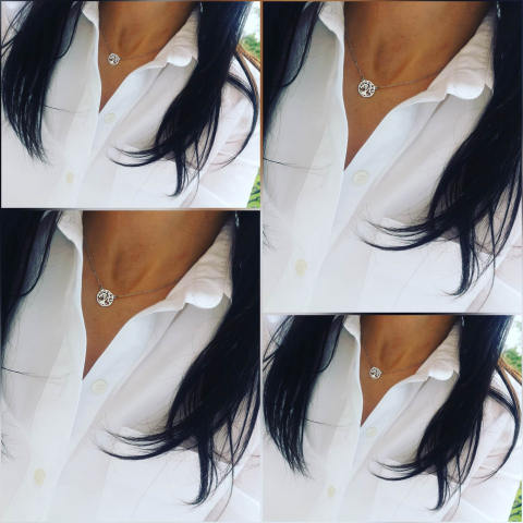 Lantisor argint copacul vietii [1]