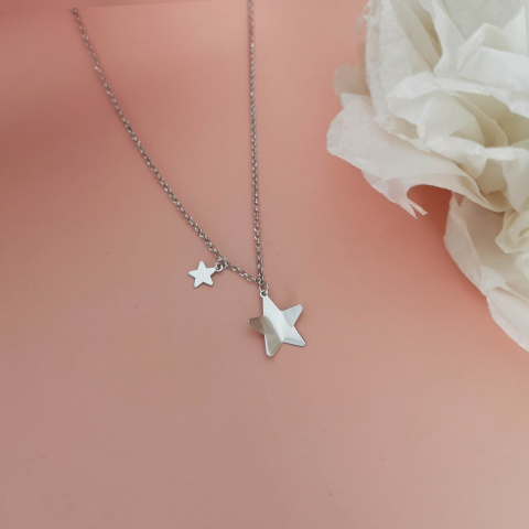 Cadouri - Lantisor argint Lucky stars