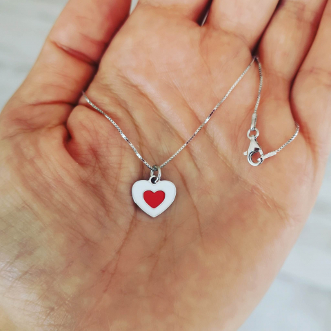 Lantisor Inima copii, Argint 925 [1]