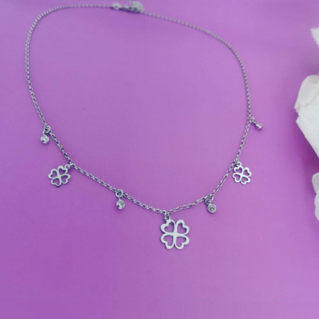 Lantisor trifoi din argint 925 [1]