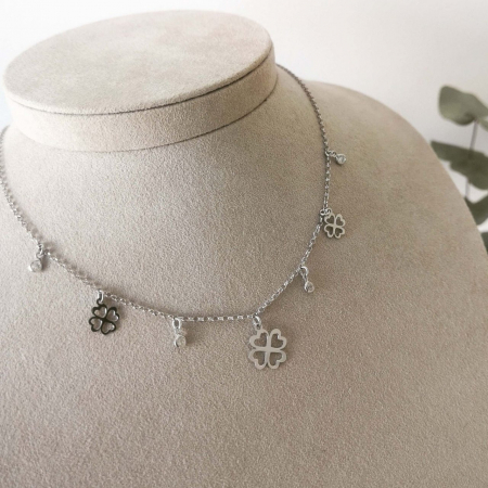 Lantisor trifoi din argint 925 [3]