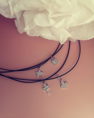 Pandantiv Cruciulita cu Diamante, aur18K [1]